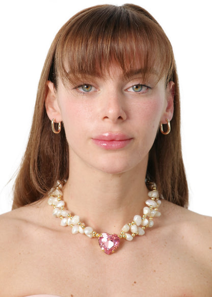 Pink Lueur Necklace